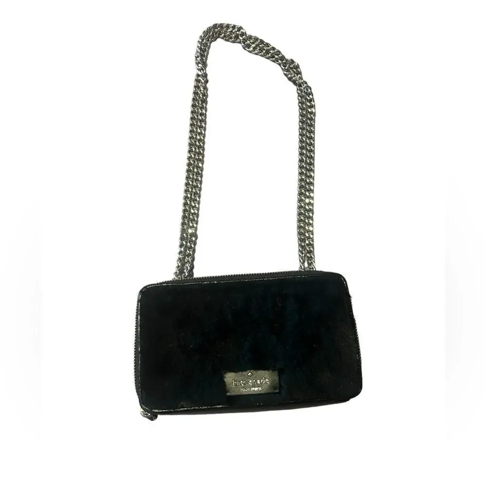 Kate spade shearling crossbody bag